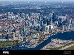 aerial-view-of-toronto-skyline-including-exhibition-place-and-island-HH5G77.jpg